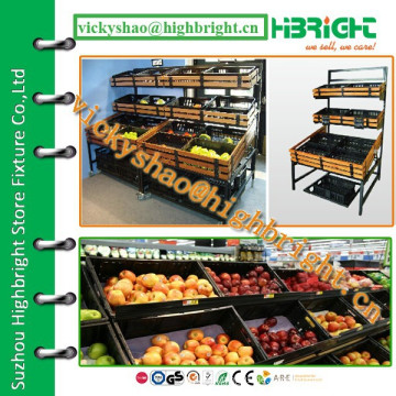 3 Tier Metall Obst Rack Gemüse Regal